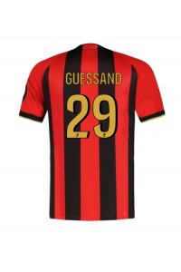 Fotbalové Dres OGC Nice Evann Guessand #29 Domácí Oblečení 2024-25 Krátký Rukáv